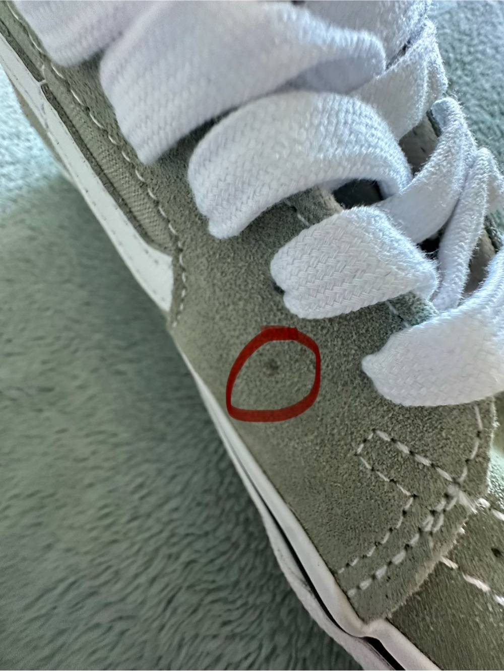 Vans Off the Wall Sage green sneakers with white sole, unisex for both sexes. - Picture 16 of 16
